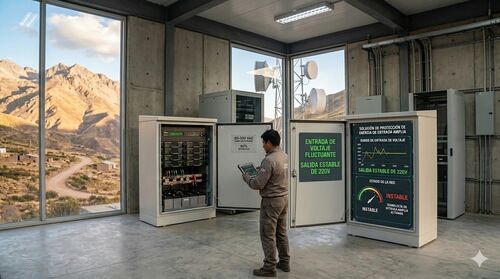 Aktueller Firmenfall über Schwankungen der Stromnetze in Südamerika abmildern