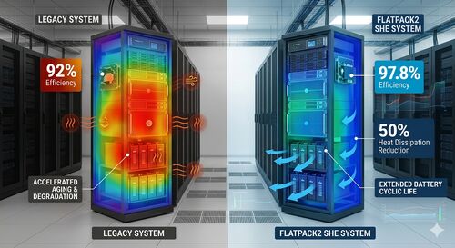 Aktueller Firmenfall über Thermal Optimization for European Central Offices: Extending Battery Life by Reducing Heat Dissipation