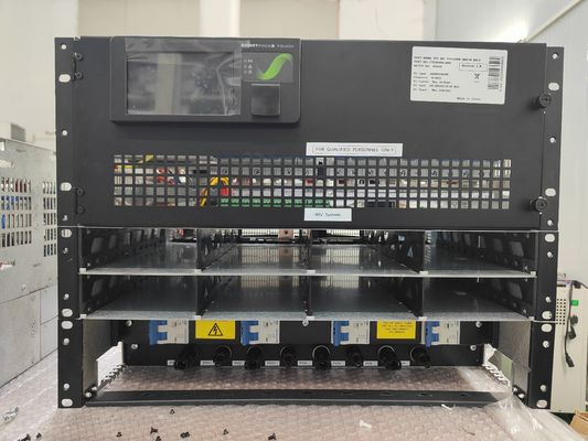 Qualität  Custom made Hybrid Solar System FP2 48V 12+12.8KW 400V+N BD LD 3 phase 230V Telecom Power System with PV connection Fabrik