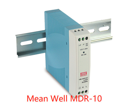 Mittelstromversorgungs-Lärm-Schiene 24vdc MDR-20 MDR-40 MDR-60 des brunnen-MDR-10-5