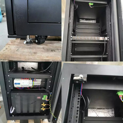 Server 42U 600mm im Freien 19 Zoll-Gestell-Berg-Kabinette mit DC48V-Fans