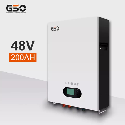 Tiefe Lithium-Ion Battery Withs BMS For des Zyklus-48V 200ah an der Wand befestigte Ausgangsspeicher-Anwendung