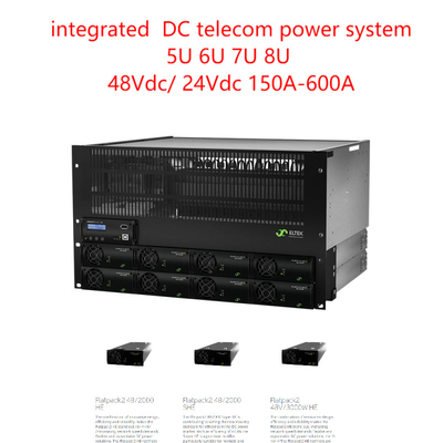 Telekommunikations-Stromnetz 48vdc 24vdc integrierte DC-System 150A-600A