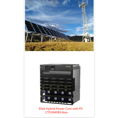 16 kW 24 kW Telekommunikationshybridsystem mit MPPT und Solarmodul Eltek Marke 241119.650 241115.650