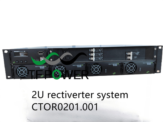 Systeme 2U Eltek 6KVA 230V 4.8KW Rectiverter 19 Zoll Energie-Regal-Stromnetz CTOR0201.001 242100,100