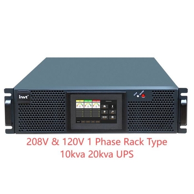 Drei-Phasen-Rack Online-UPS 208 V 120 V 3/3 3/1 Flexibel 19 Zoll 10kva 20kva