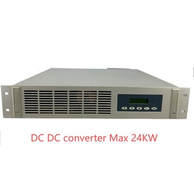 19 Zoll Gleichspannungsumrichter 24Vdc 48vDC 110vDC 220Vdc 2200W10A Standalone-Strommodul mit LCD-Monitor-Controller
