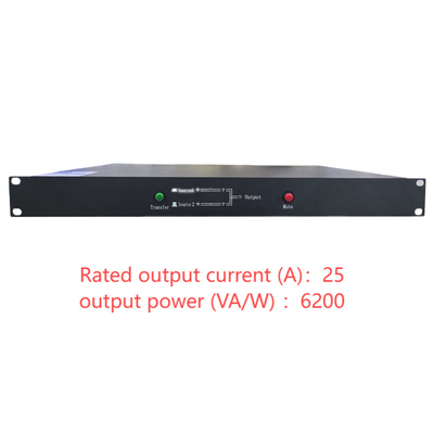 220V Dual-Switching STS Einphasen-Relais-statischer Übertragungsschalter mit einem Strombereich von STS25S / STS25D 25A für Dual-Channel-Wechselstrom
