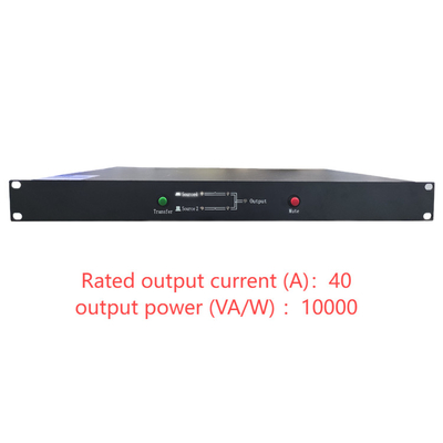 220V Dual-Switching STS Einphasen-Relais-statischer Übertragungsschalter mit einem Strombereich von STS40S STS40D 40A für Dual-Channel-Wechselstrom