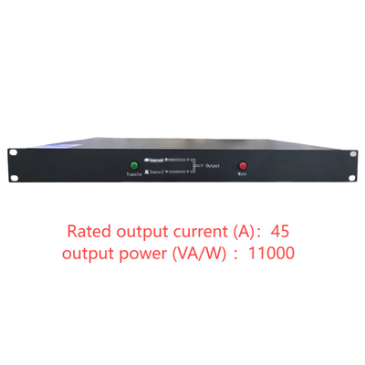 220V Ausgang STS Dual Input Static Transfer Switch Einzelphase 16A / 25A / 32A / 40A/45A