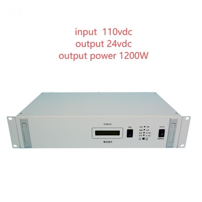19 Zoll Rackmount RCT2000D-Serie Isolierte Gleichspannungs- und Gleichspannungswandler Eingang 110vdc Ausgang 24vdc 1200W D50-10-14