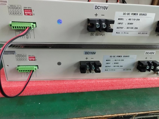 19 Zoll Rackmount RCT2000D-Serie Isolierte Gleichspannungs- und Gleichspannungswandler Eingang 110vdc Ausgang 24vdc 1200W D50-10-14
