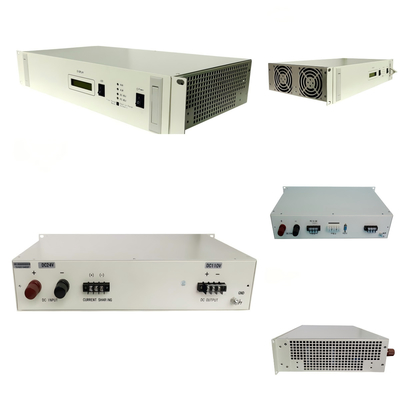 OEM-Anpassung 19-Zoll-DC-DC-Wandler RCT2000D-Serie Eingang 220 VDC Ausgang 48 VDC 2400 W D50-11-18