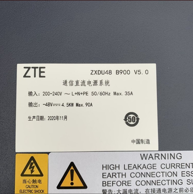 ZTE ZXDU48 B900 V5.0 Kommunikations-Stromversorgung DC-Stromversorgungssystem 48V90A AC zu Direktkommunikationsausrüstung