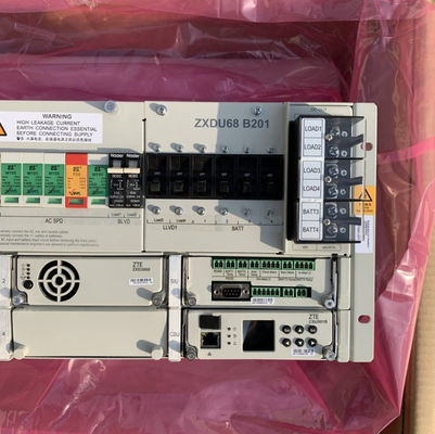 Hocheffiziente Zte -48v 200a Fernmeldeversorgungssystem Zxdu68 B201 eingebettet