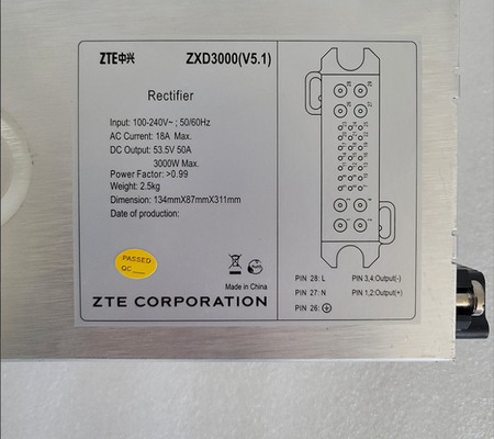 ZTE ZXD3000 V5.6 V5.5 Kommunikationsstrommodul 48V50A Wechselstrom-Gleichstrom-Hochleistungsrichter 3000W