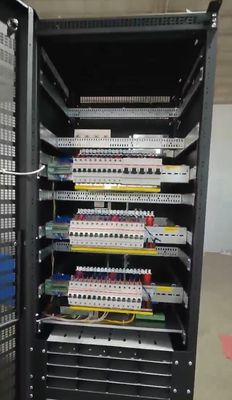 -48Vdc 1000A Großes Telekommunikationssystem Großes Kraftwerk 240Vac 2L+N+PE mit Flatpack2 48/3000 SHE 241119.106