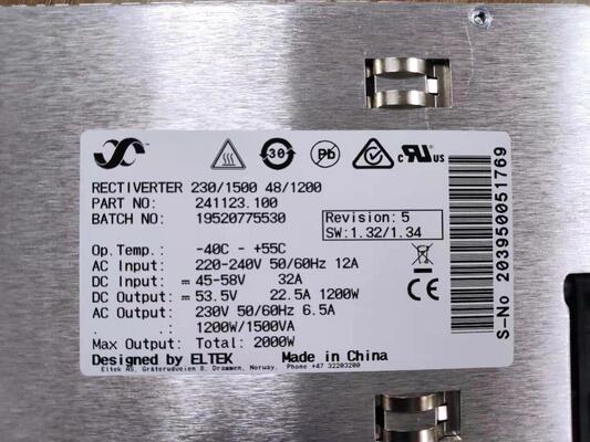 Eltek DC AC Wechselrichter Gleichrichtermodul mit 115V/750VA 48V/600W Hocheffiziente Stromwandlung