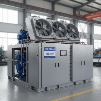 MK-180AS Luftgekühlter Schraubkühler 163,8 kW - Industriekühlmaschine