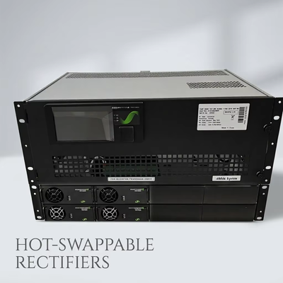 Anpassbares Stromversorgungssystem für Industriezweige FP2 48V 12KW+6KVA 230V 5U für raue Umgebungen