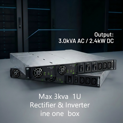 Original Eltek CTOR0201.001 3kVA 230V 1ph Rectiverter 48V 2.4kW DC-Stromversorgung für Telekommunikationssysteme