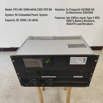 Eltek Rectiverter Stromversorgung 12KW DC 6KVA AC Smartpack2 Touch Control
