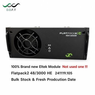 100% Original Brand New Eltek 48Vdc 3000W Module Flatpack2 48/3000HE ( P/N: 241119.105) Revision 7 