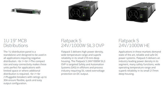 Ausrüstung Telekommunikation CTOS0301.1319 OLT 48V 5.4kw Eltek Flatpack S 1U 241122,125