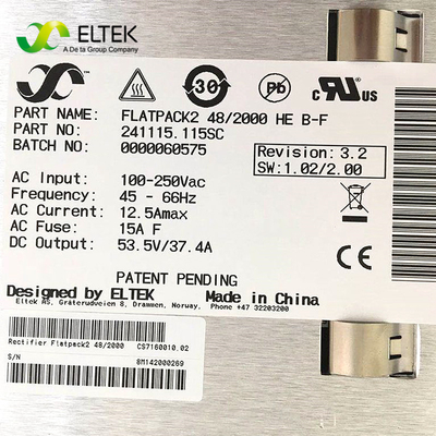 Eltek 241115,105 FP2 48/2000HE 48Vdc 2000W Wechselstrom-DC-Modul hohes Effciency