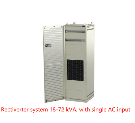 Einzelner Wechselstrom gab Eltek-Energie Flatpack-Gleichrichter 18kva 36kva 54kva CTER2442.4 ein