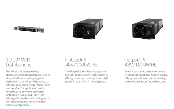 Kompakte HE Eltek Flatpack S 1U Leistungssysteme 2KW 3.6KW Eingebettete Stromversorgung 
(P/N:: CTOS0201.XXX CTOS0301.XXX)