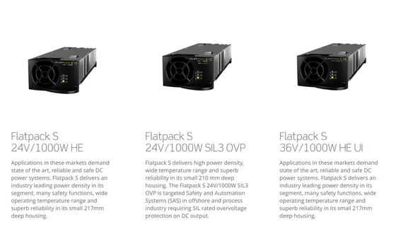 Eltek Flatpack S Wallbox umfassende Überwachung des Energie-Gestell-24V 36V 48Vdc